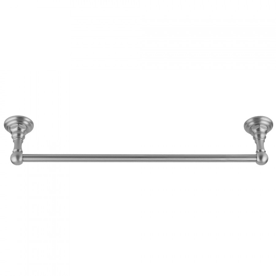 polished chrome towel bar