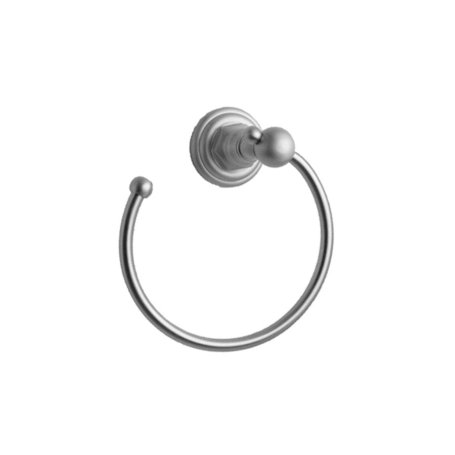 polished chrome towel ring