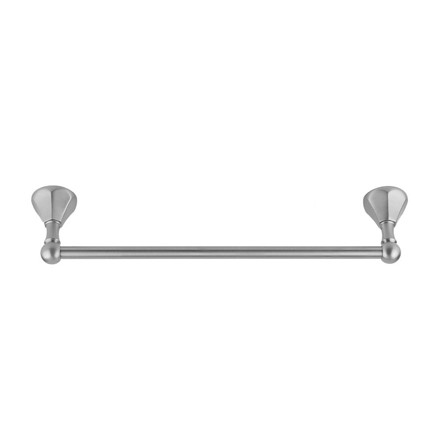 polished chrome towel bar