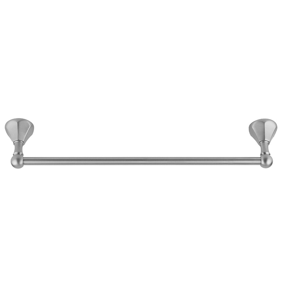 polished chrome towel bar