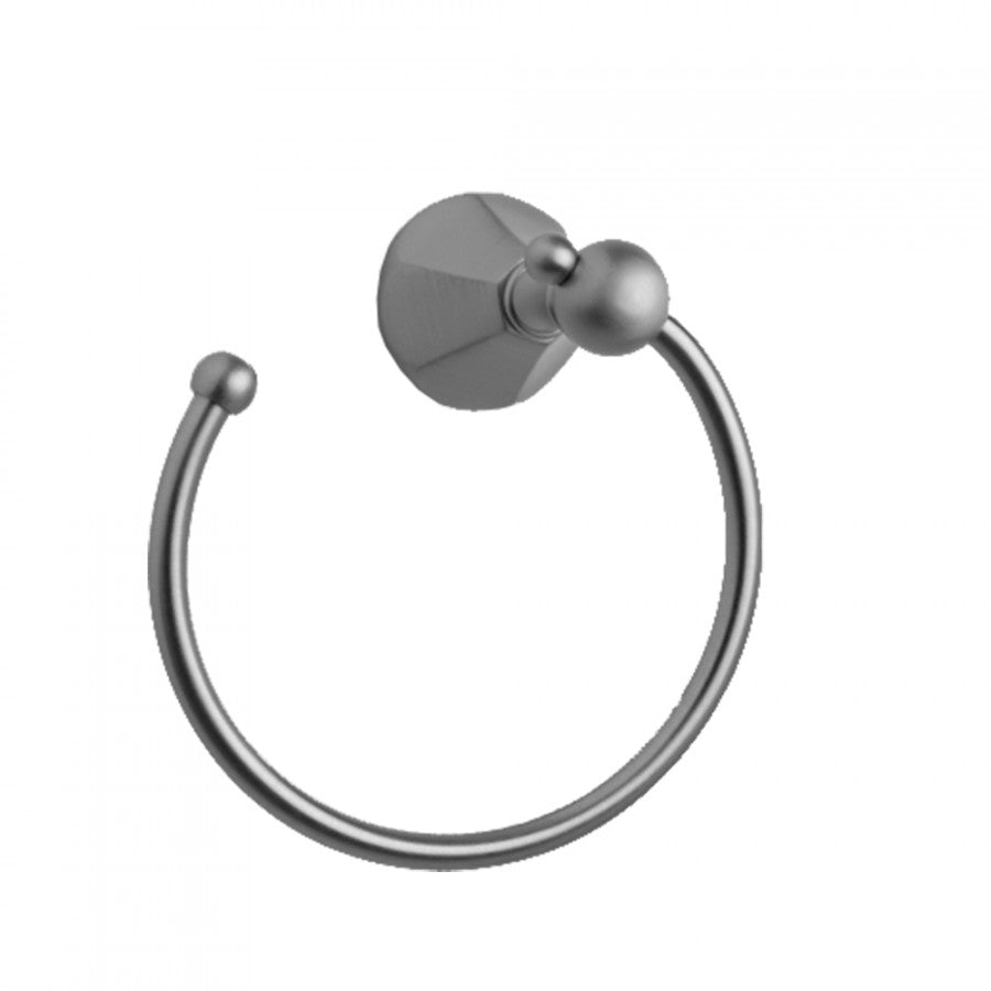 polished chrome towel ring