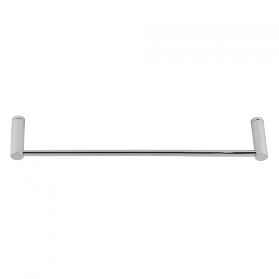 polished chrome towel bar