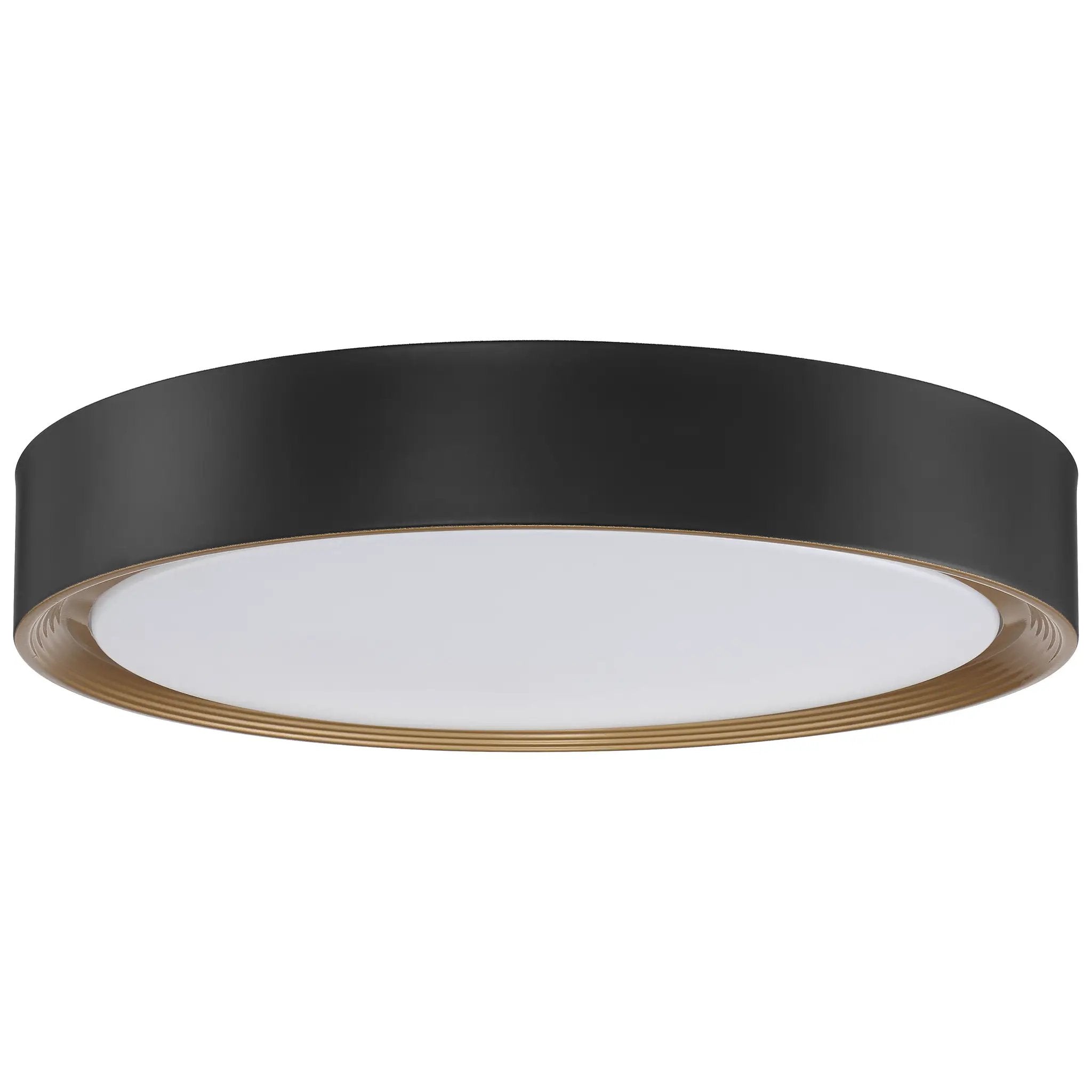 matte black led flush mount