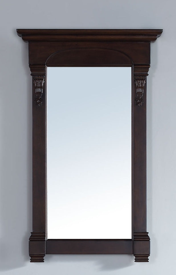 antique black brookfield mirror