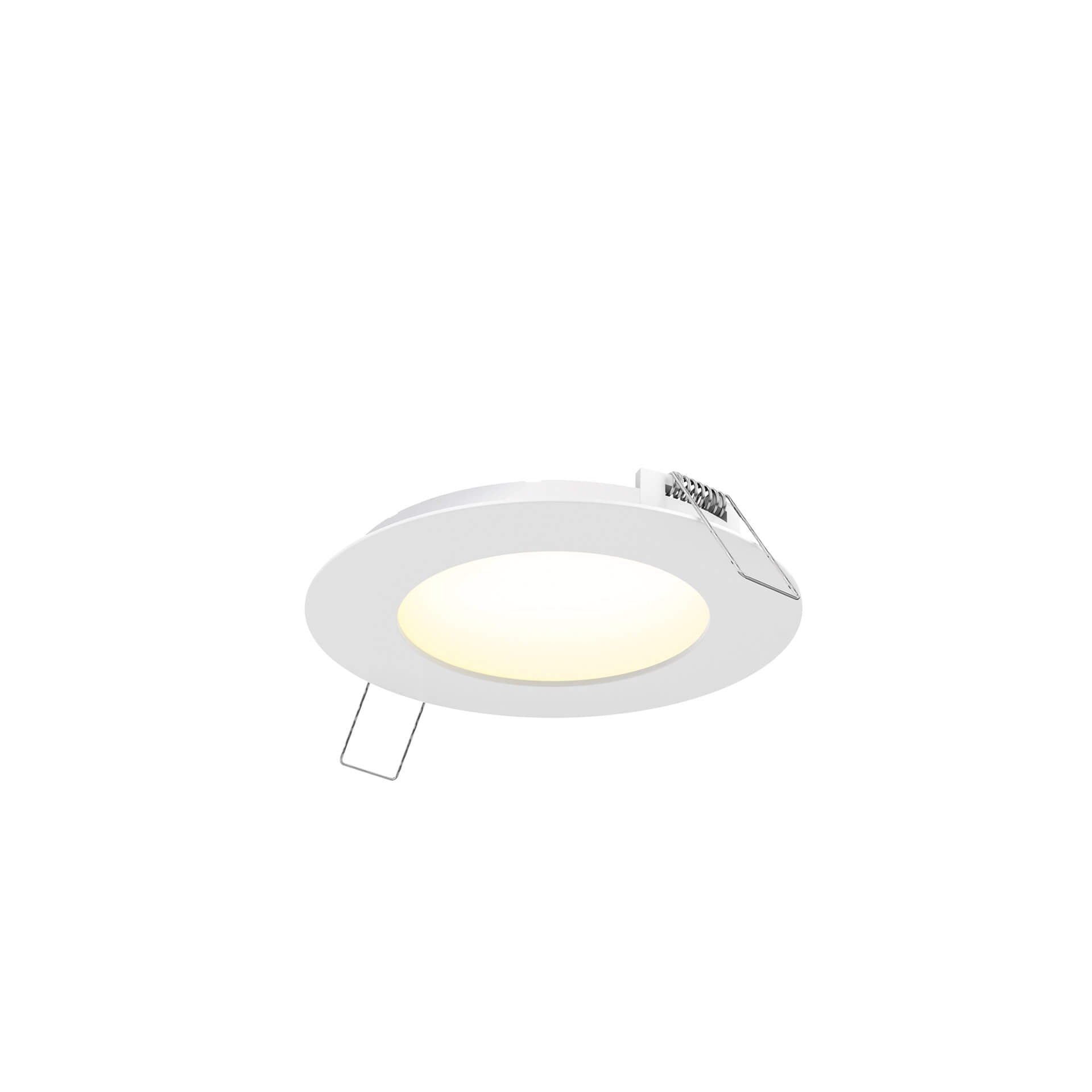 DALS Lighting RECESSED 4" Round Panel Light With Dim-To-Warm Technology