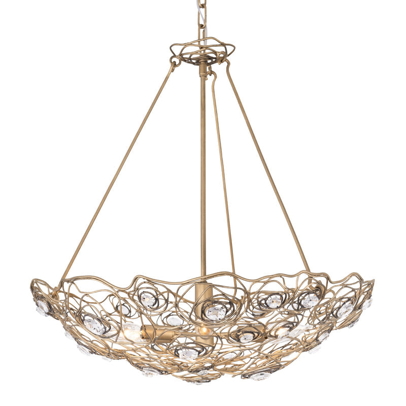 havana gold ombre pendant light