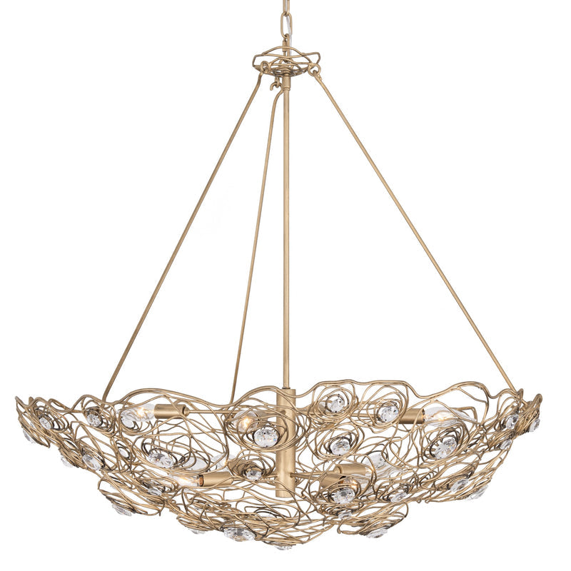 havana gold ombre pendant light
