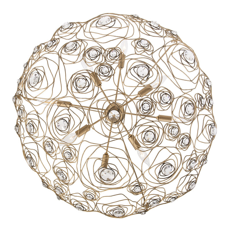 havana gold ombre pendant light