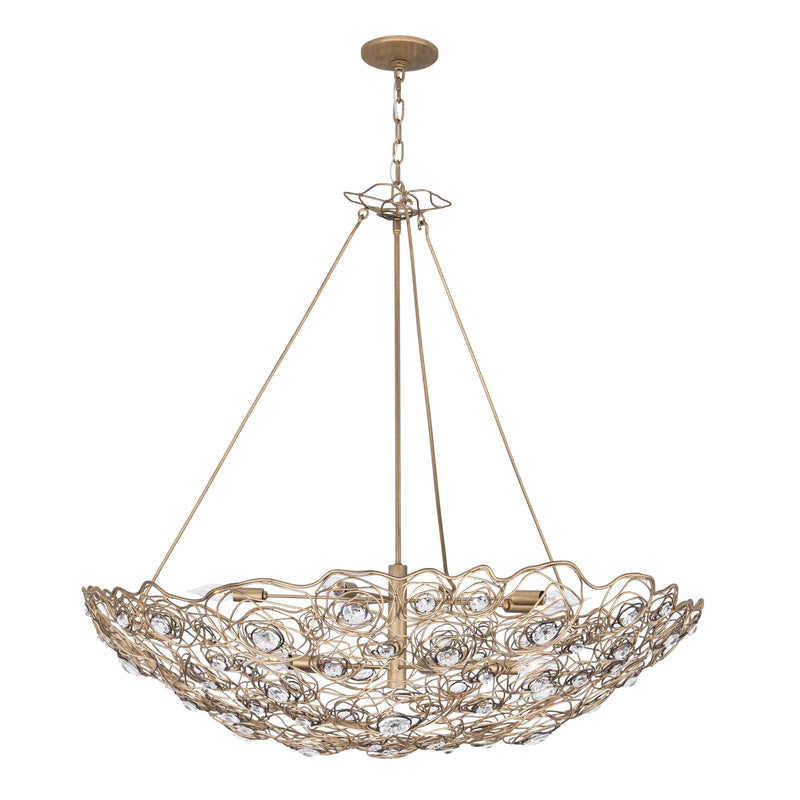 havana gold ombre pendant light