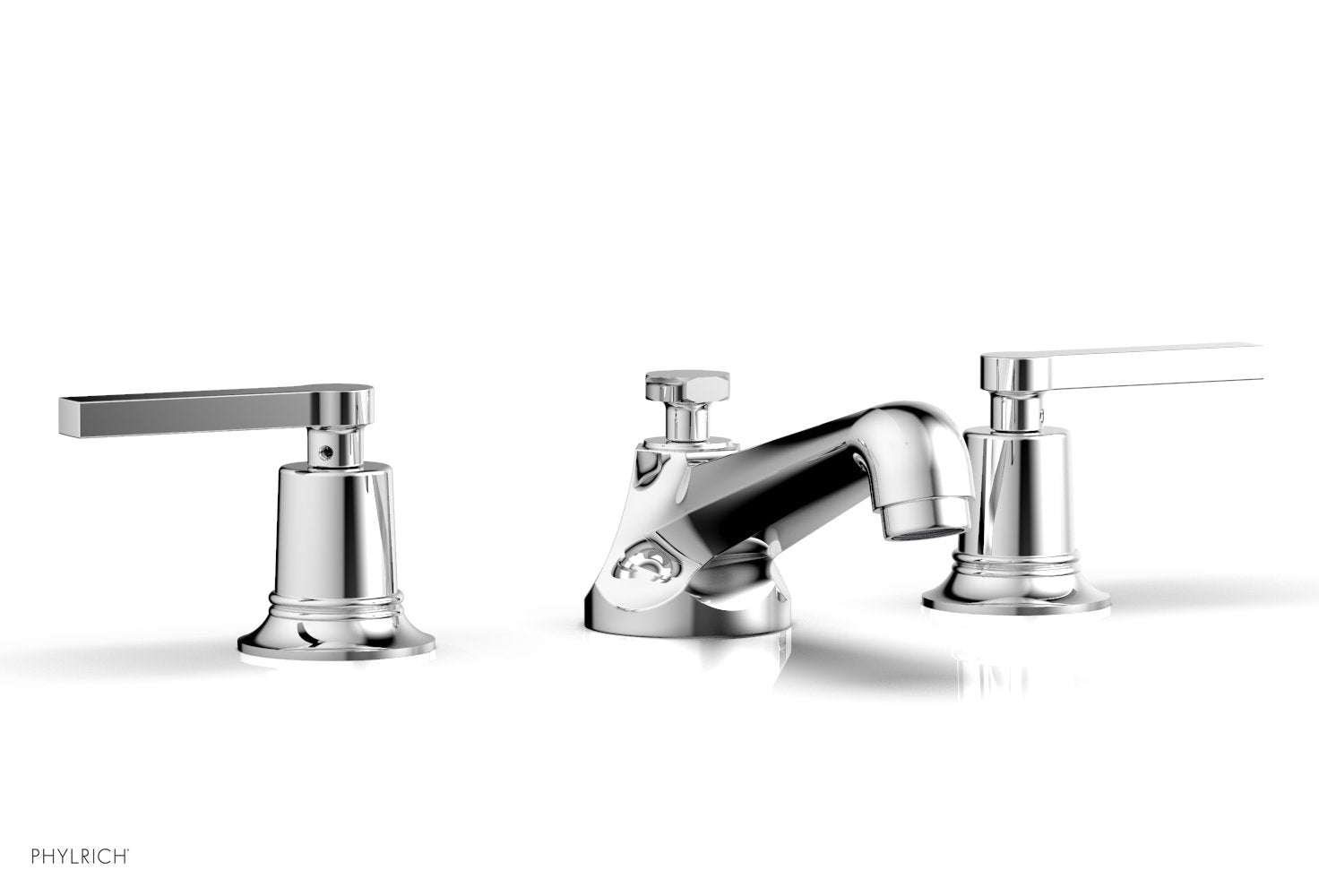 polished chrome faucet