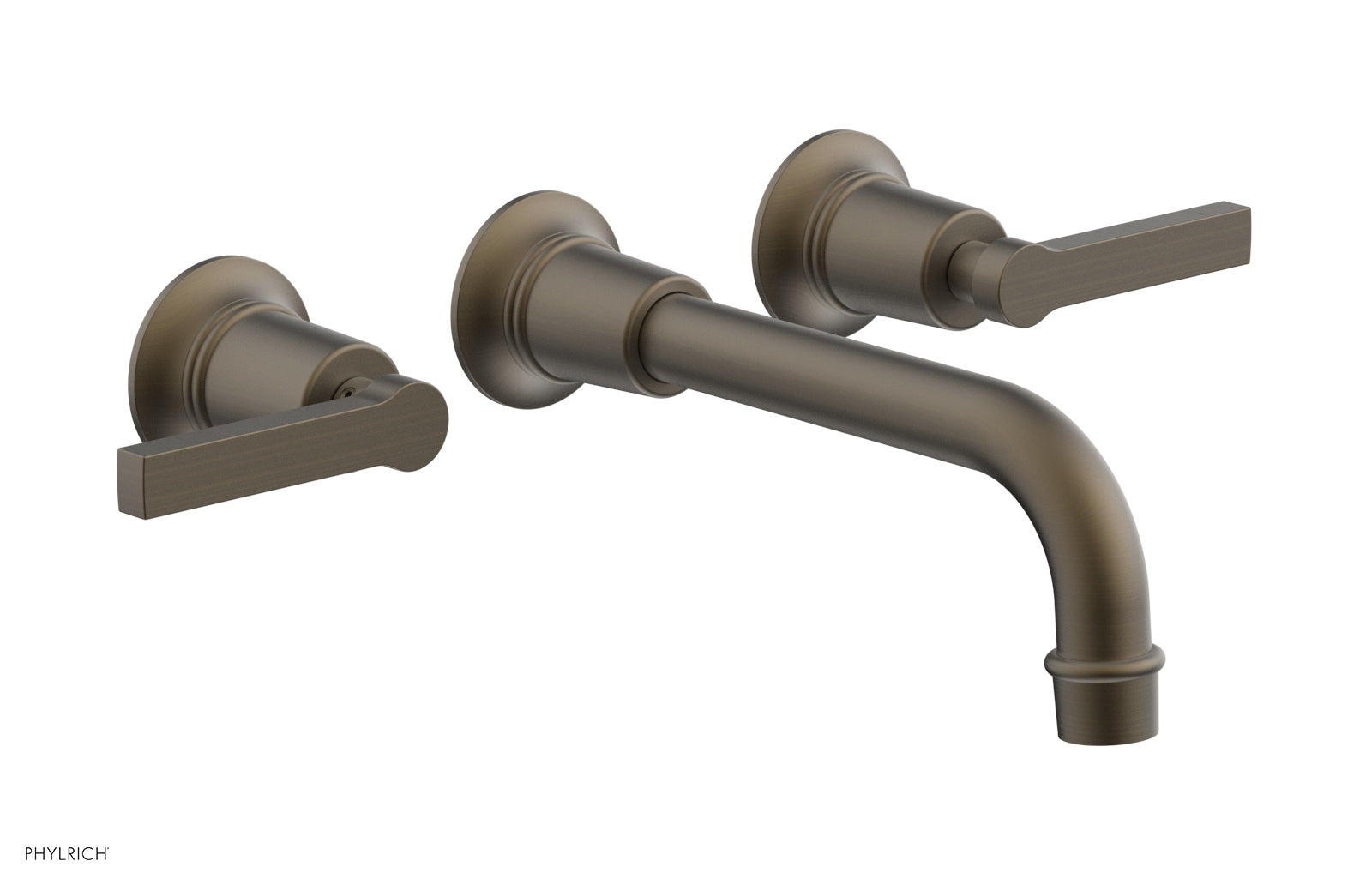 Phylrich HEX MODERN Wall Tub Set - Lever Handles