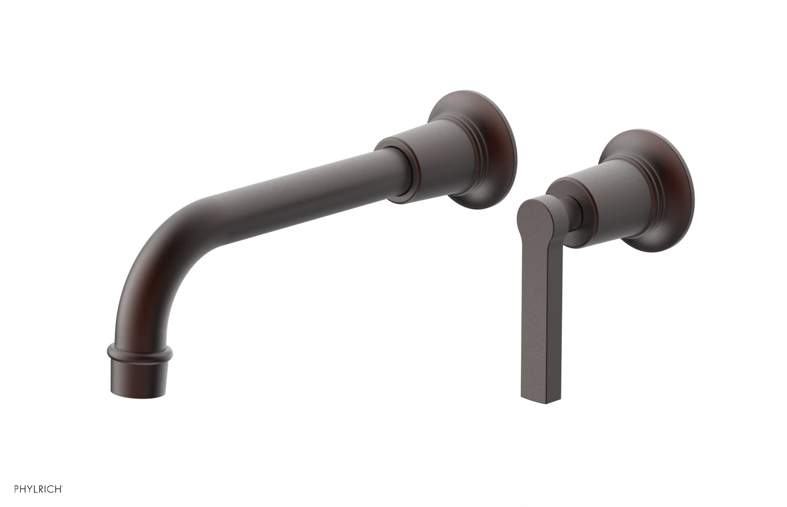 Phylrich HEX MODERN Single Handle Wall Lavatory Set - Lever Handle