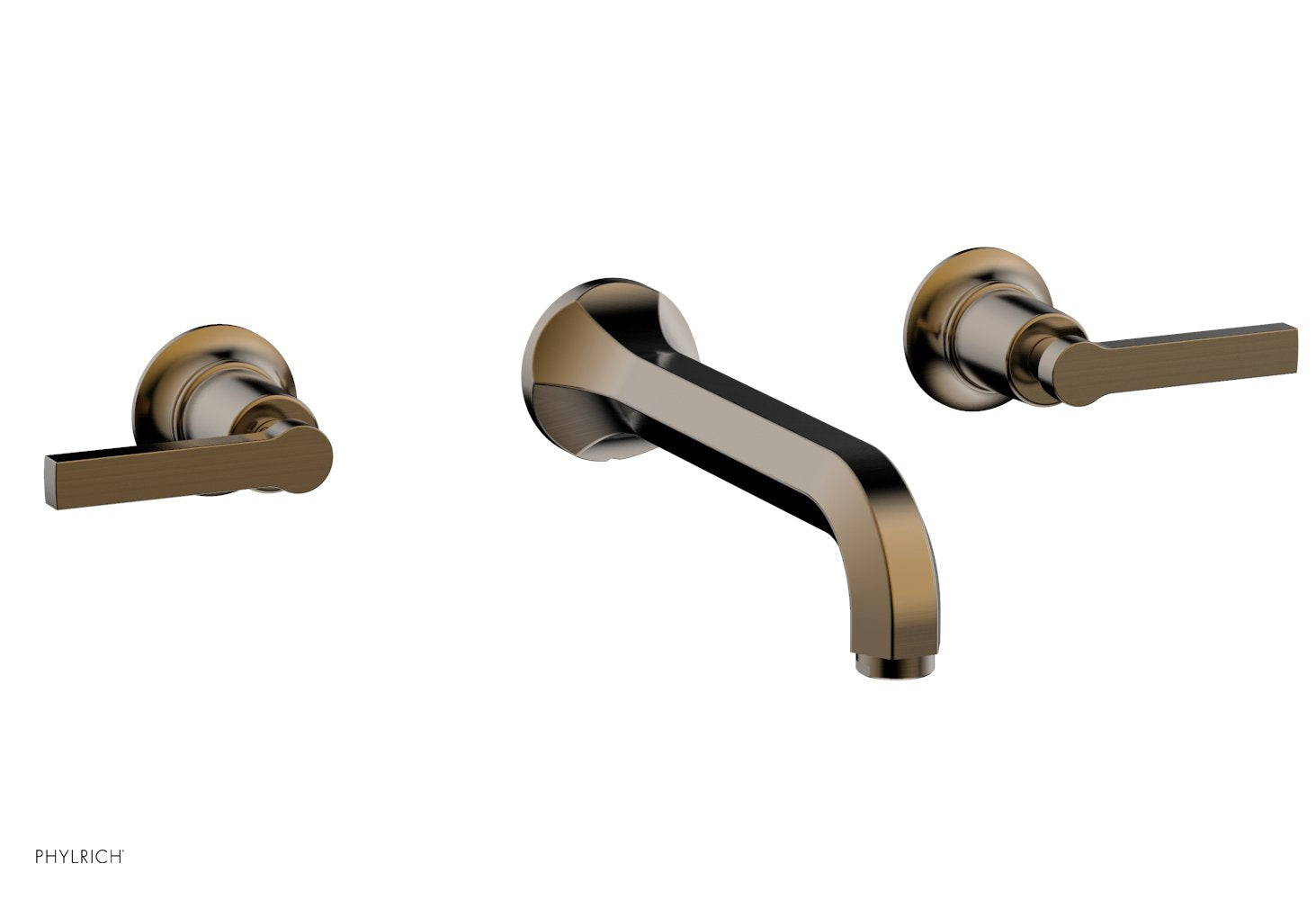 Phylrich HEX MODERN Wall Tub Set - Lever Handles