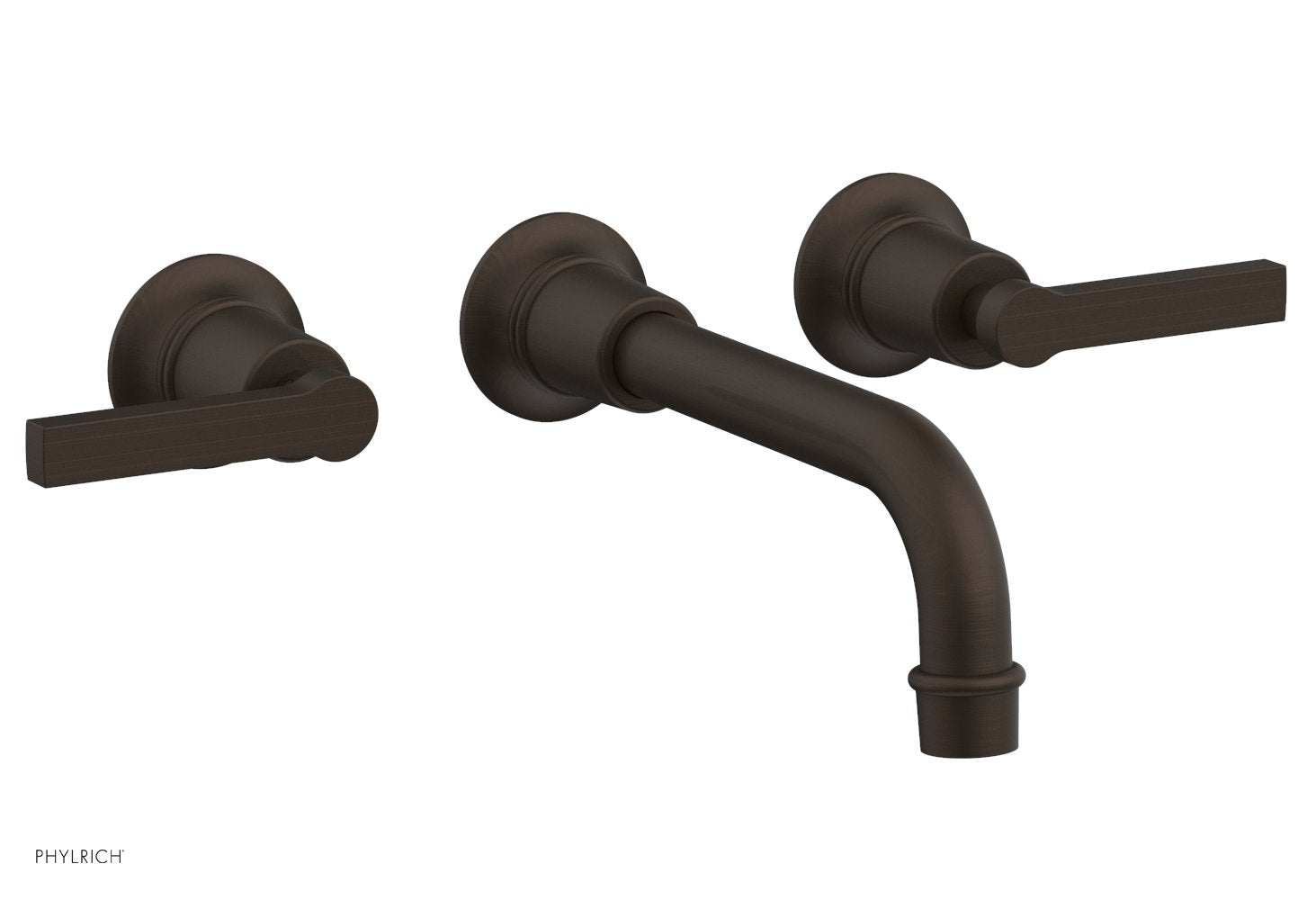 Phylrich HEX MODERN Wall Tub Set - Lever Handles