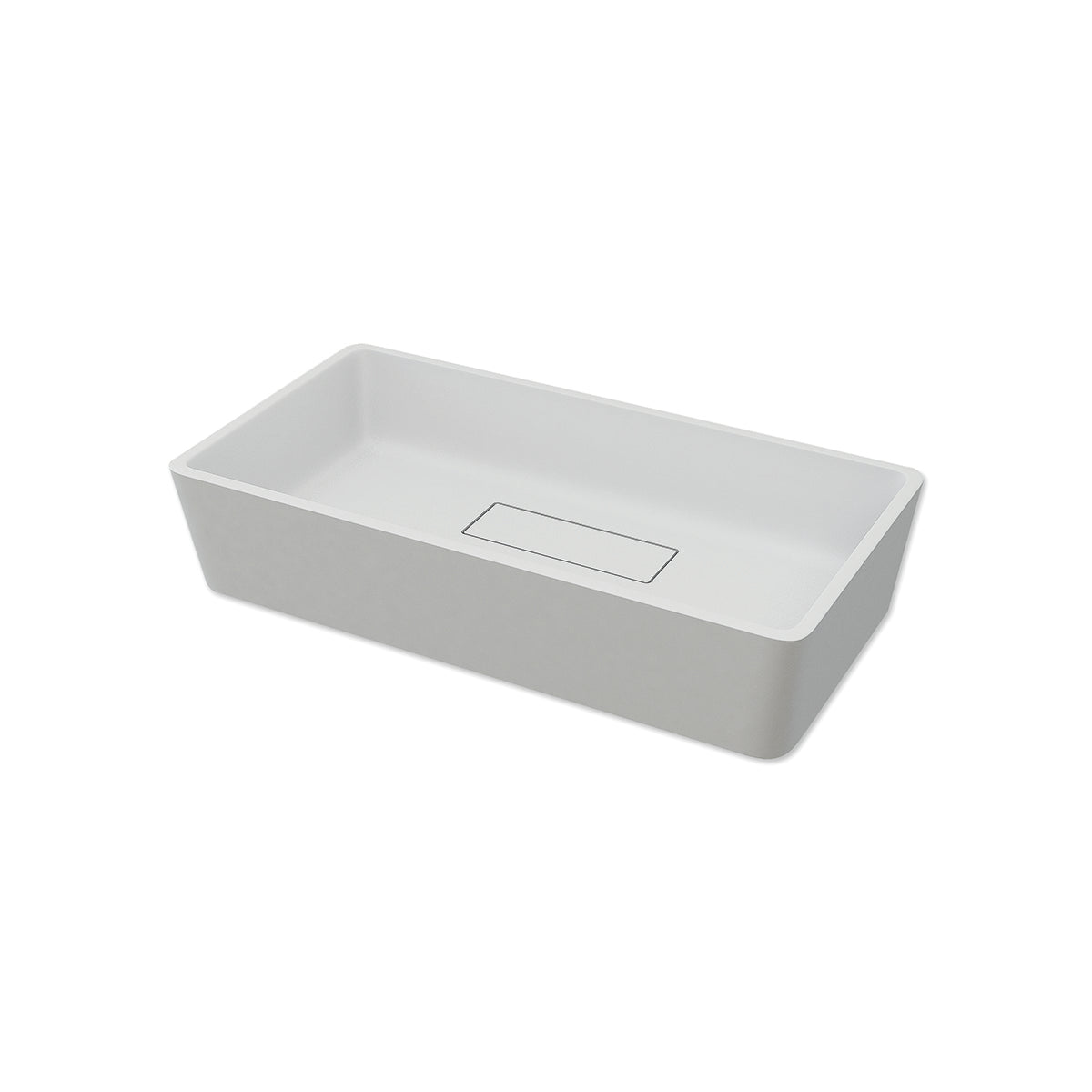 Baden Haus Olimpia 25" Solid Surface Sink