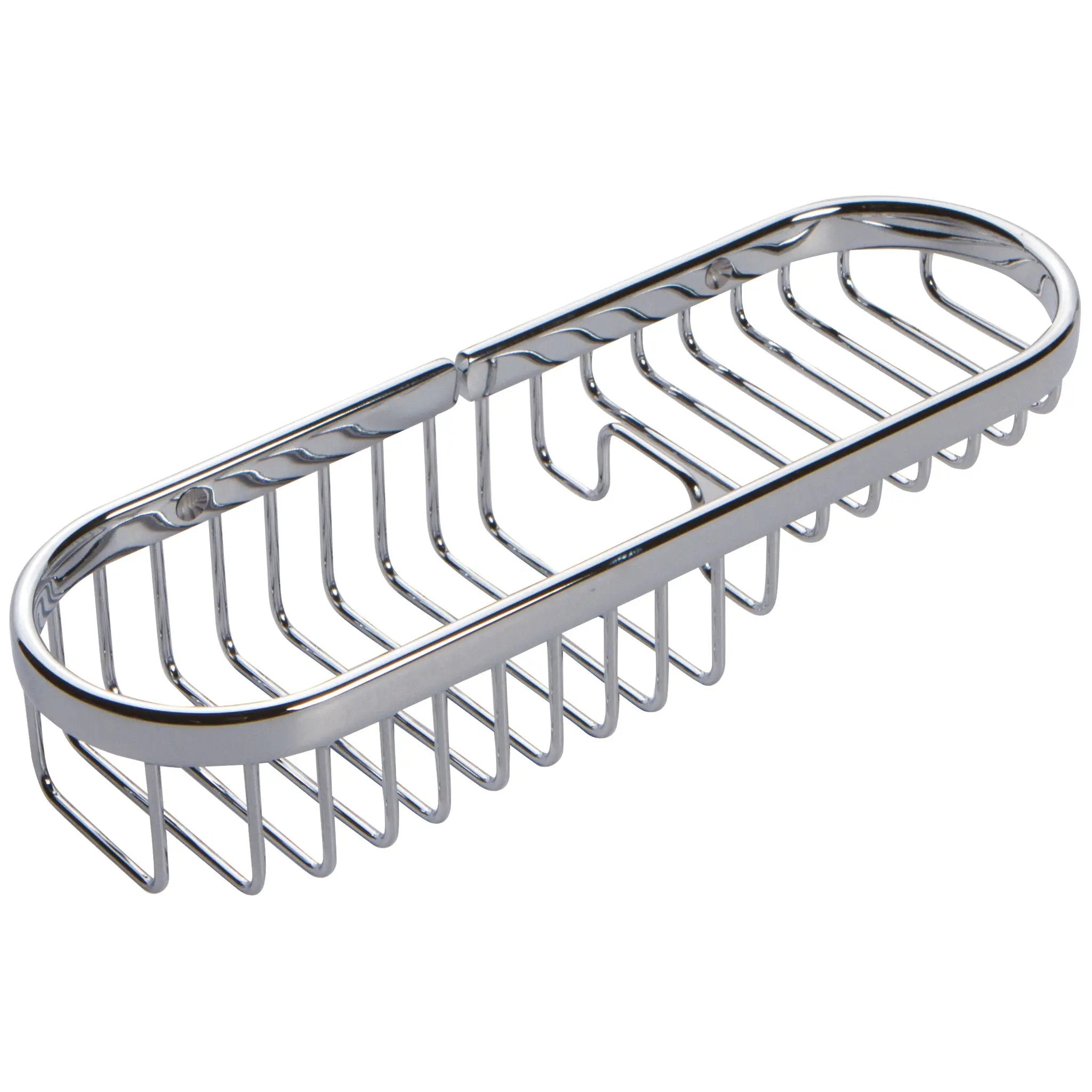 polished chrome combination basket