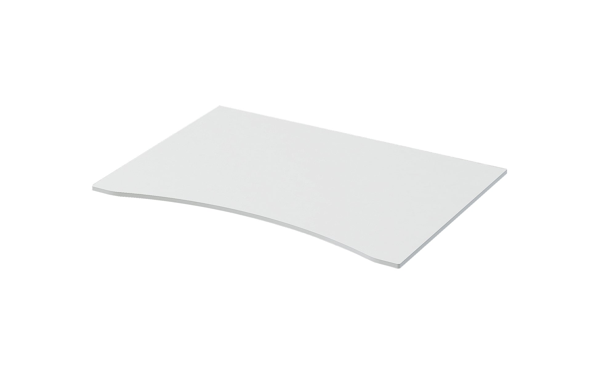 white matte countertop