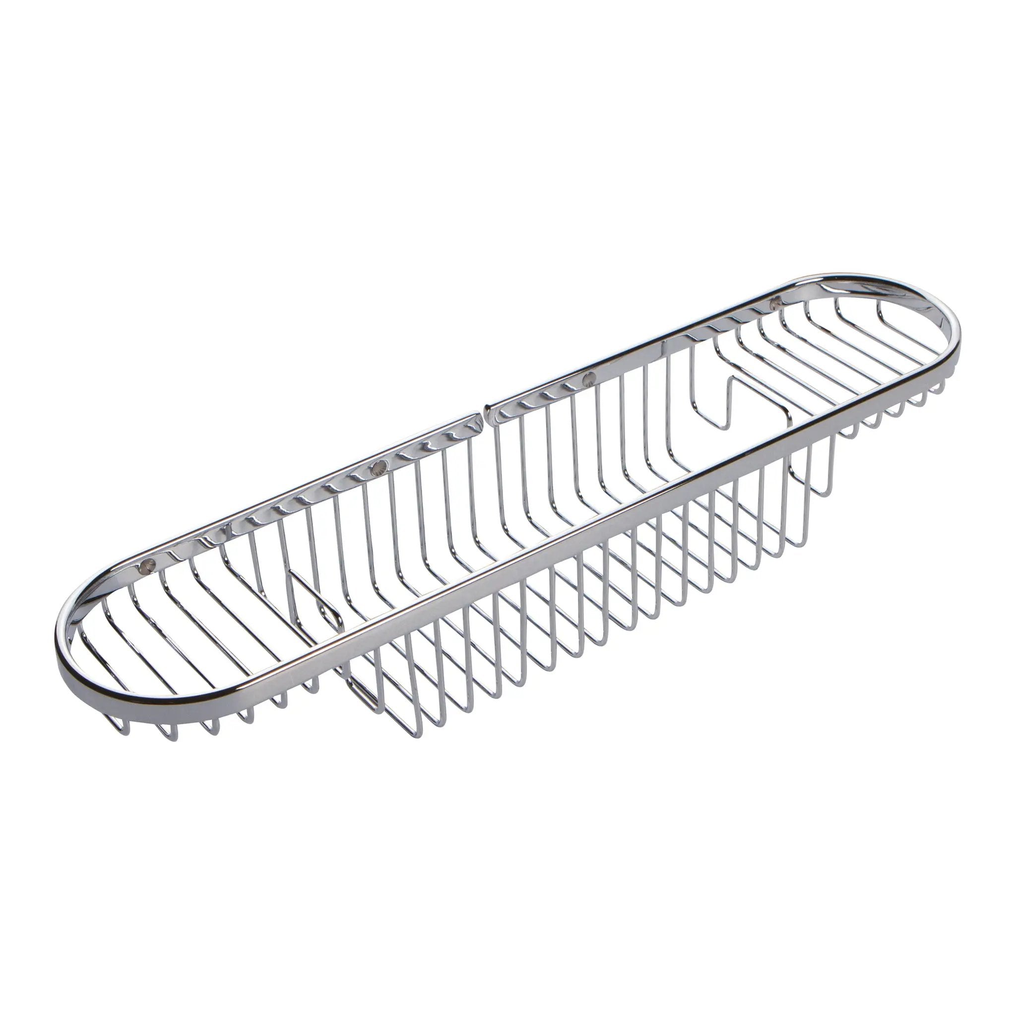 polished chrome combination basket