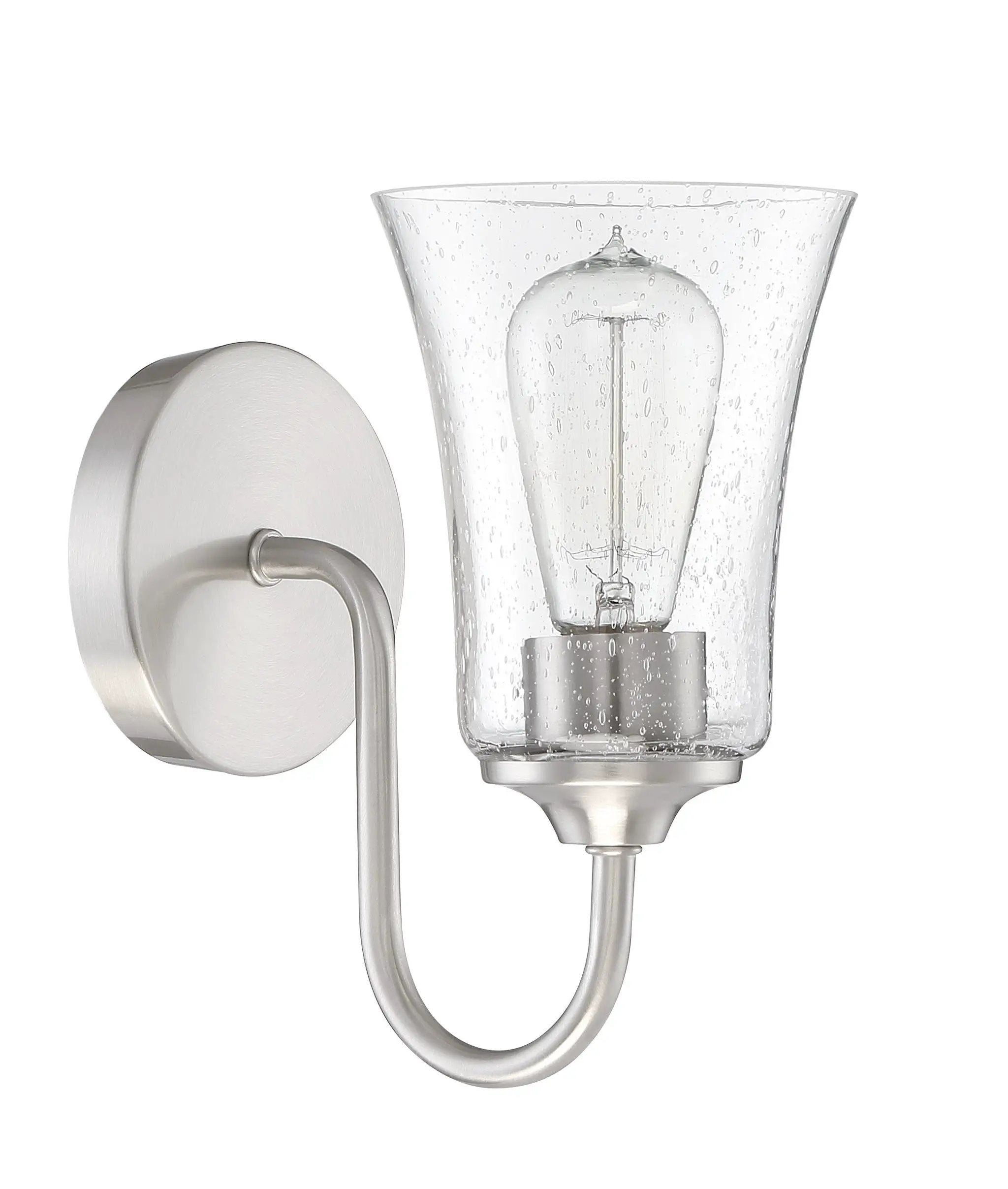 brushed polished nickel wall sconces
