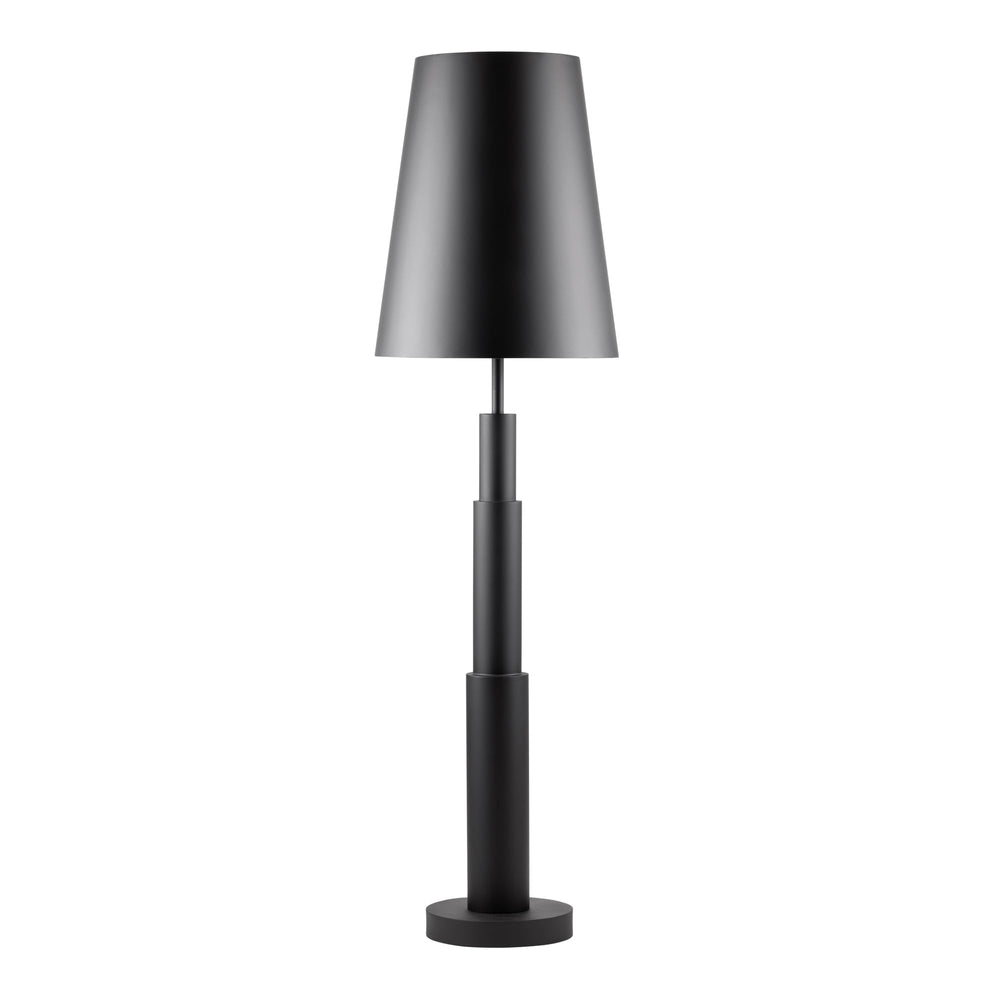 matte black lamp