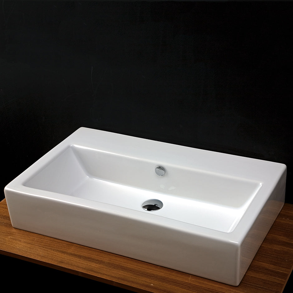 white sink