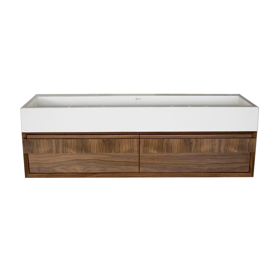 Lacava Luce 48" Wall-Mount Under-Counter Vanity