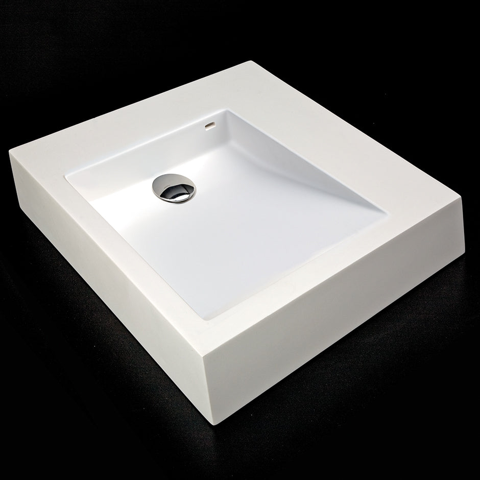 gloss white sink