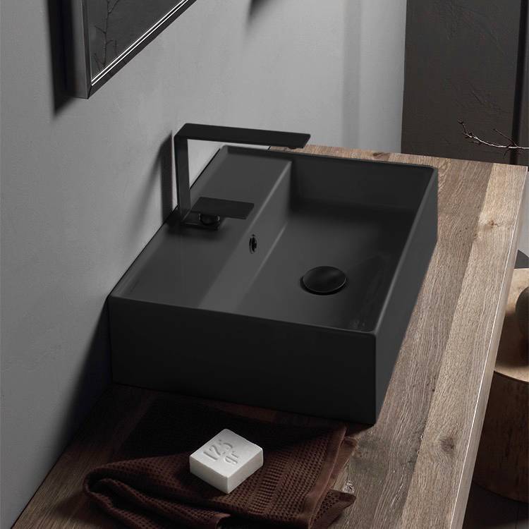 matte black bathroom sink