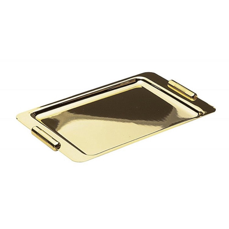 gold tray