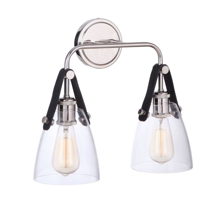 polished nickel wall sconces