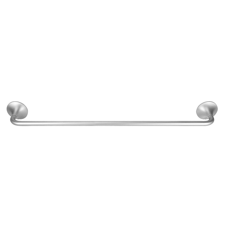 polished chrome towel bar