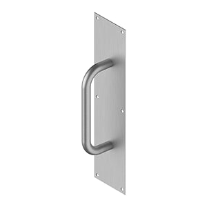 Deltana 4" x 16" Pull Plate with Handle