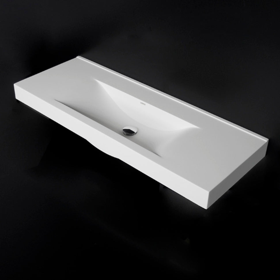 gloss white sink
