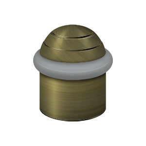 Deltana Round Universal Floor Bumper Dome Cap 1-5/8", Solid Brass