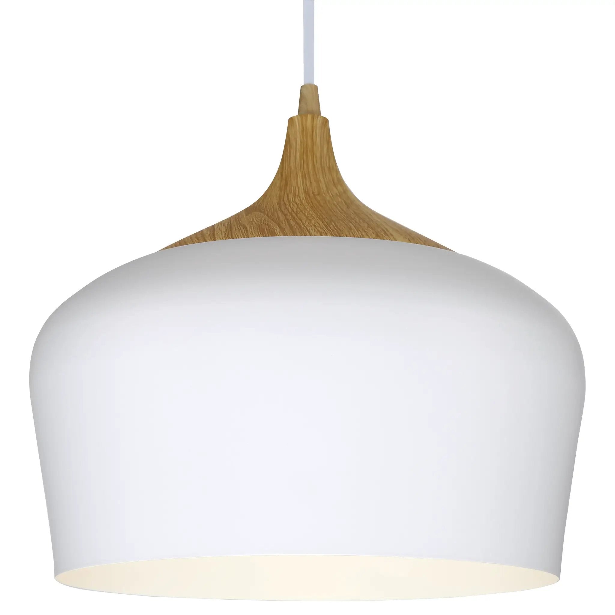 white pendant