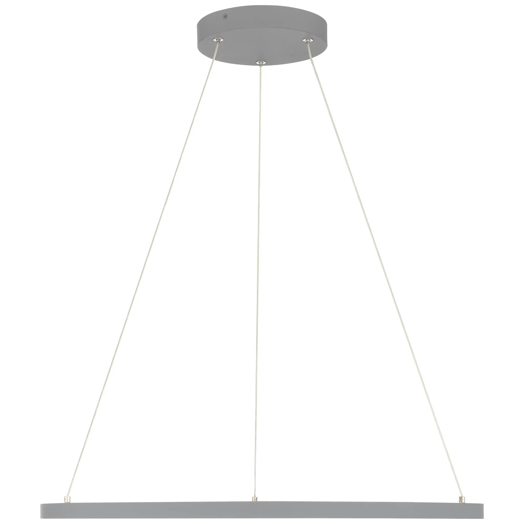 gray dual voltage led pendant