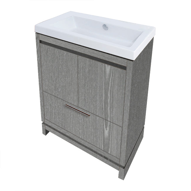 Lacava Aquaquattro 24" Floor Standing Vanity