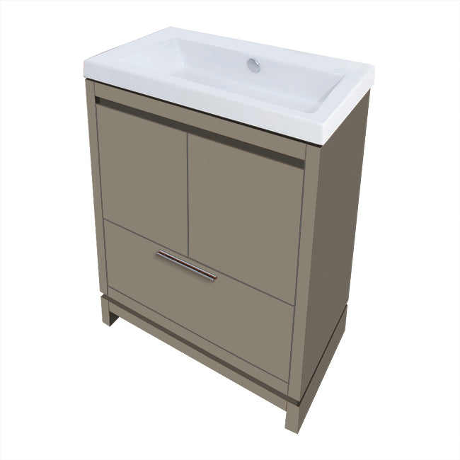 Lacava Aquaquattro 24" Floor Standing Vanity