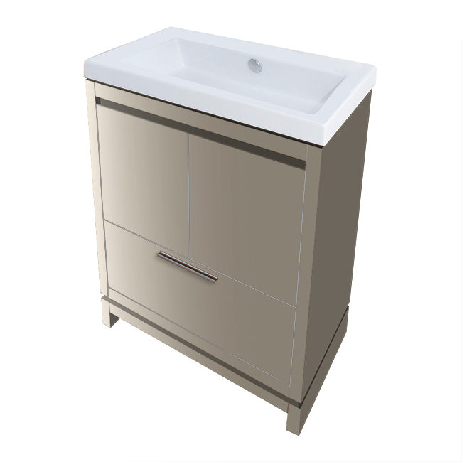 Lacava Aquaquattro 24" Floor Standing Vanity