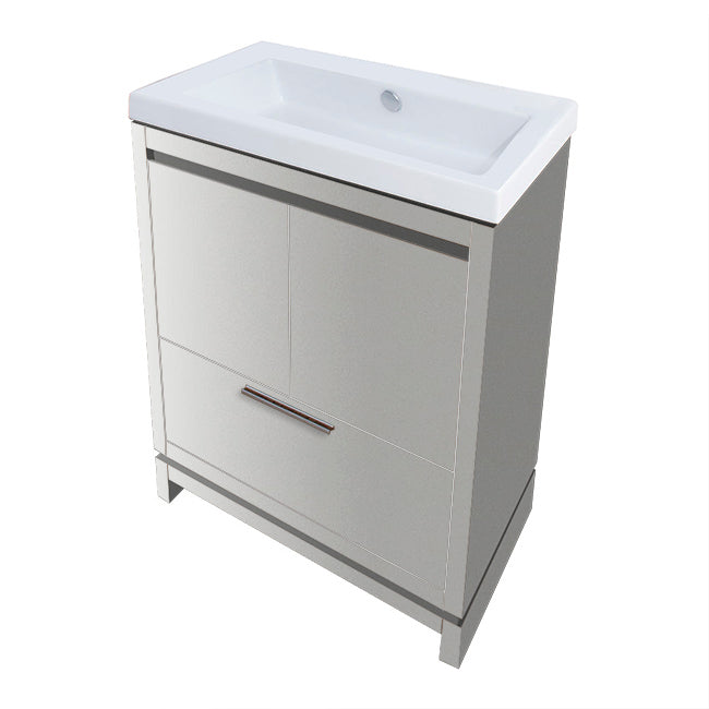 Lacava Aquaquattro 24" Floor Standing Vanity