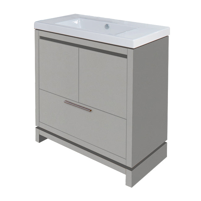 Lacava Aquaquattro 32" Floor Standing Vanity