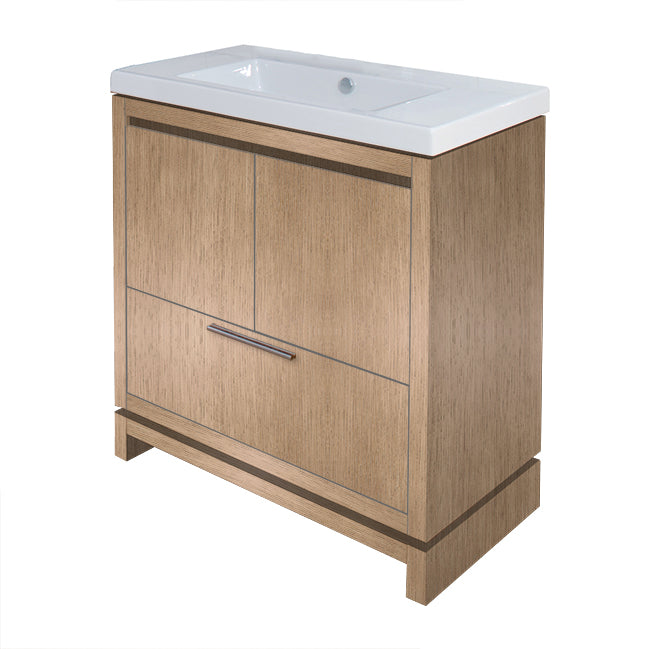 Lacava Aquaquattro 32" Floor Standing Vanity