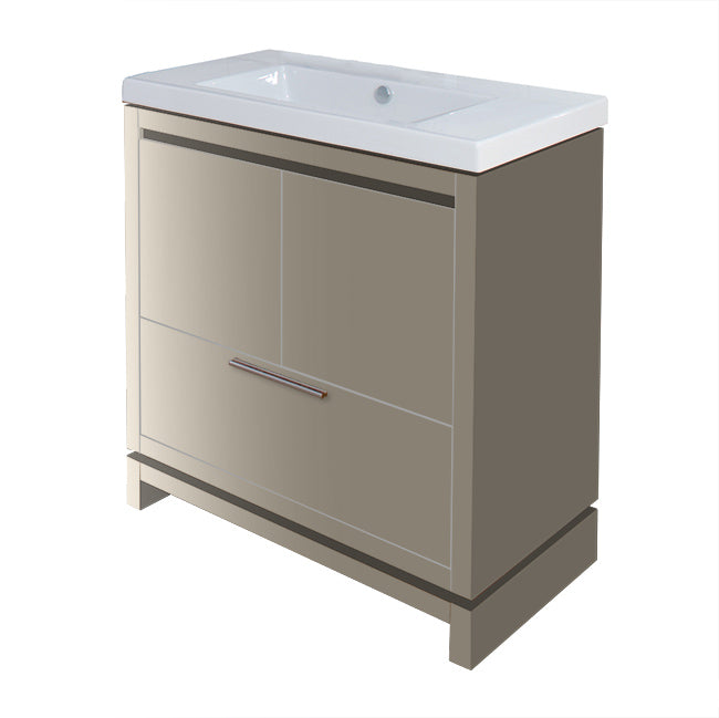 Lacava Aquaquattro 32" Floor Standing Vanity