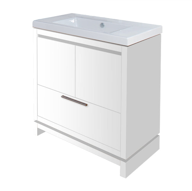 Lacava Aquaquattro 32" Floor Standing Vanity