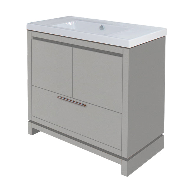 Lacava Aquaquattro 40" Floor Standing Vanity