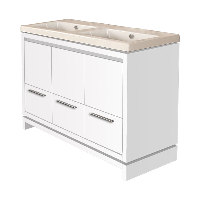 Lacava Aquaquattro 48" Floor Standing Vanity