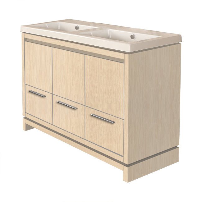 Lacava Aquaquattro 48" Floor Standing Vanity