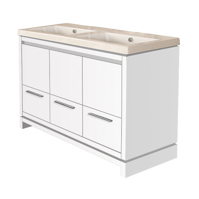 Lacava Aquaquattro 56" Floor Standing Vanity