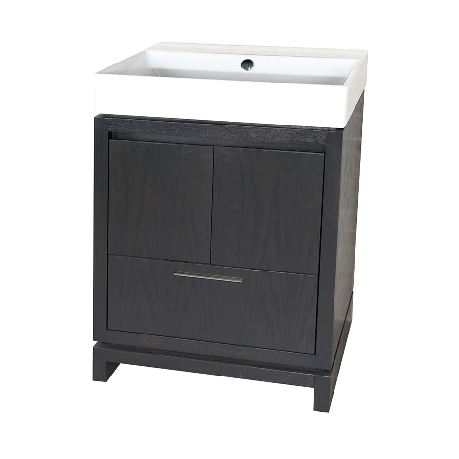 ash gray  vanity