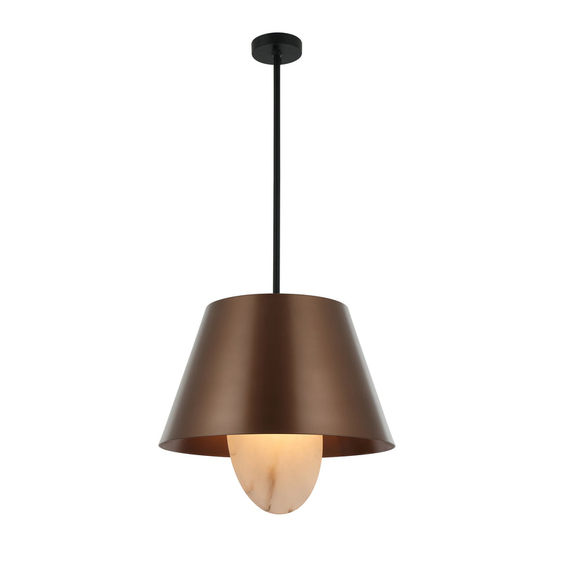 matte black pendant light